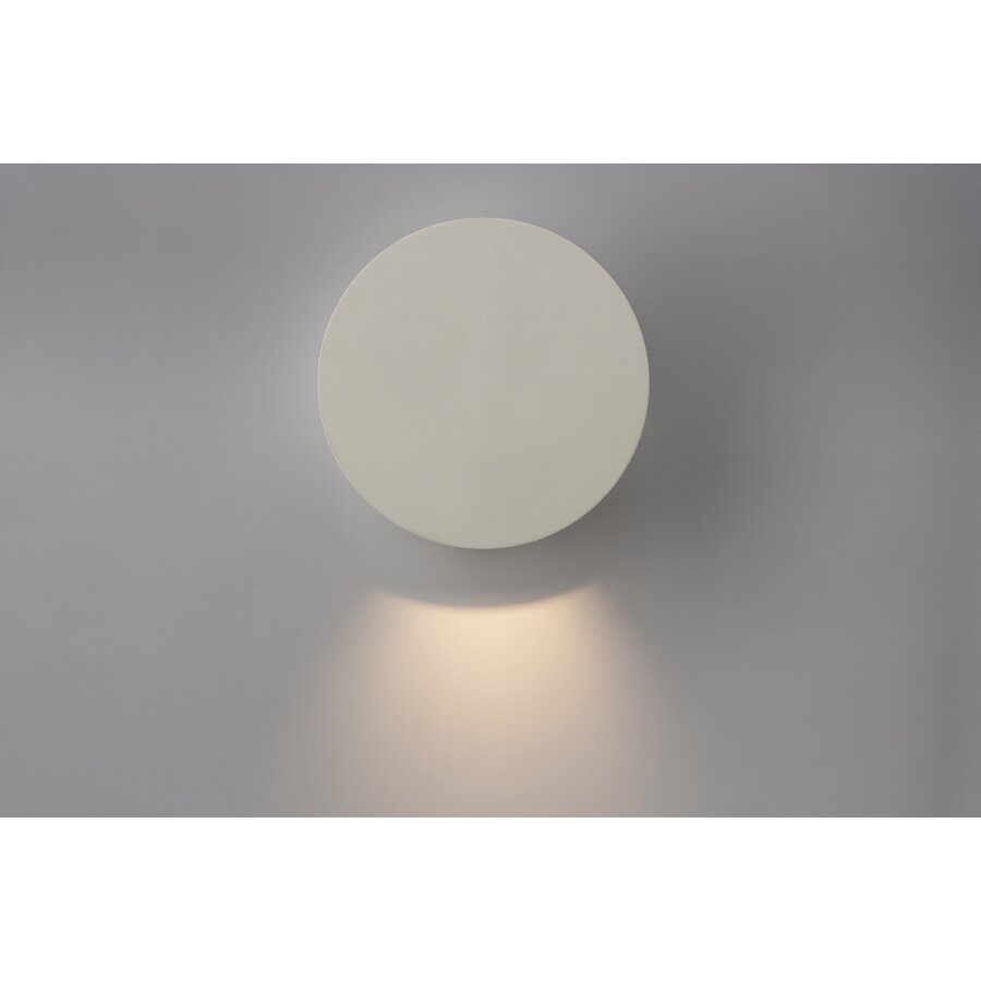 Kantelbare én dimbare wandlamp Dot W120 met geïntegreerde LED