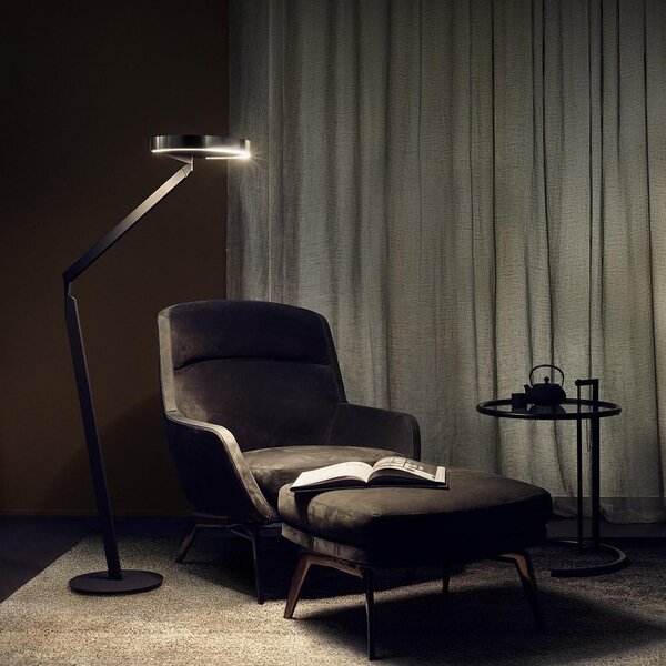 Dimbare vloerlamp Gioia Lettura met geïntegreerde LED Occhio Dimbare vloerlamp Gioia Lettura met geïntegreerde LED