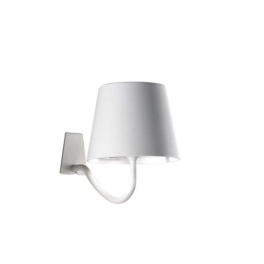 Dimbare en oplaadbare wandlamp Poldina met geïntegreerde LED