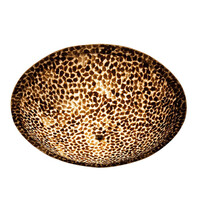Plafonnière Wangi Gold | Moon Ø 40 cm