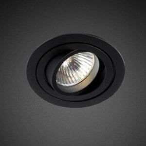 Onok Lighting Ronde, kantelbare én draaibare inbouwspot 191.1 met een GU10-fitting (230 V)