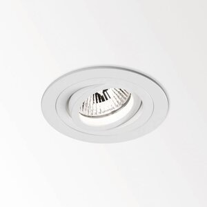 Onok Lighting Ronde, kantelbare én draaibare inbouwspot 191.1 met een GU10-fitting (230 V)