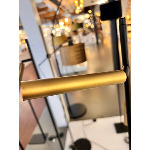 Masterlight 'Dim to Warm' dimbare 1-lichts vloerlamp Flute met geïntegreerde LED