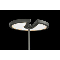 Holtkötter 'Dim to Warm' dimbare, kantelbare en in hoogte verstelbare vloerlamp Supernova S met geïntegreerde LED