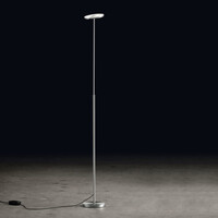 Holtkötter 'Dim to Warm' dimbare, kantelbare en in hoogte verstelbare vloerlamp Supernova S met geïntegreerde LED
