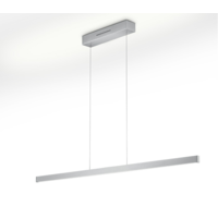 In hoogte verstelbare en (Dim to Warm) dimbare hanglamp Linda met geïntegreerde LED - Lengte 112 cm