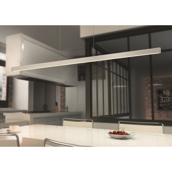 Knapstein In hoogte verstelbare en (Dim to Warm) dimbare hanglamp Linda met geïntegreerde LED - Lengte 132 cm