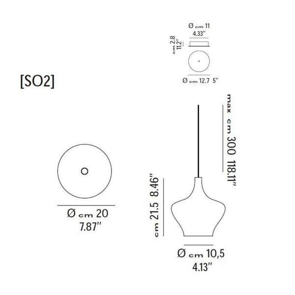 Lodes Dimbare hanglamp Nostalgia Medium met geïntegreerde LED - Rose SHOWROOM MODEL