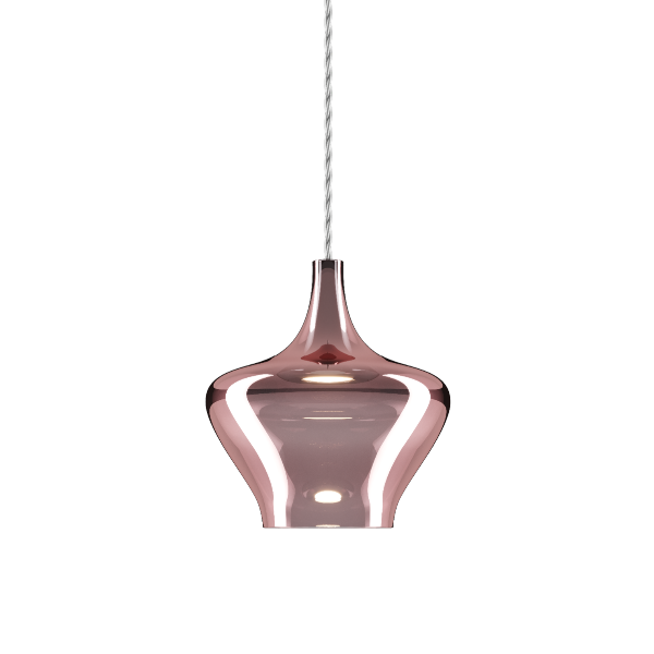 Lodes Dimbare hanglamp Nostalgia Medium met geïntegreerde LED - Rose SHOWROOM MODEL