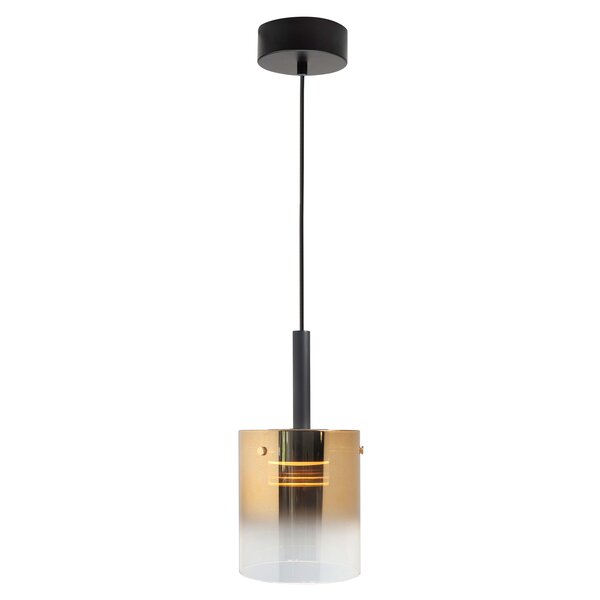 Highlight Dimbare 1-lichts hanglamp Salerno met geïntegreerde LED