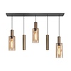Highlight 5-lichts hanglamp Perugia