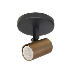 Highlight Kantelbare én draaibare 1-lichts opbouwspot Piccolo