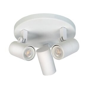 Highlight Kantelbare én draaibare 3-lichts opbouwspot Piccolo