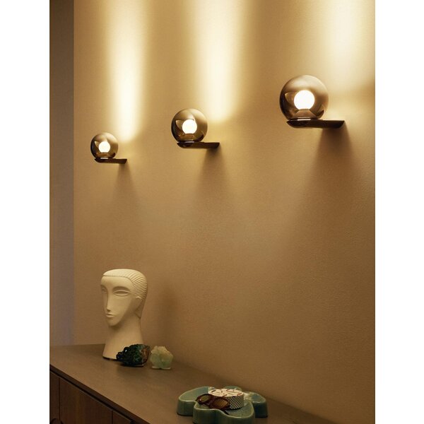 Occhio Dimbare wandlamp Luna met geïntegreerde LED