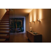 Dimbare wandlamp Luna met geïntegreerde LED