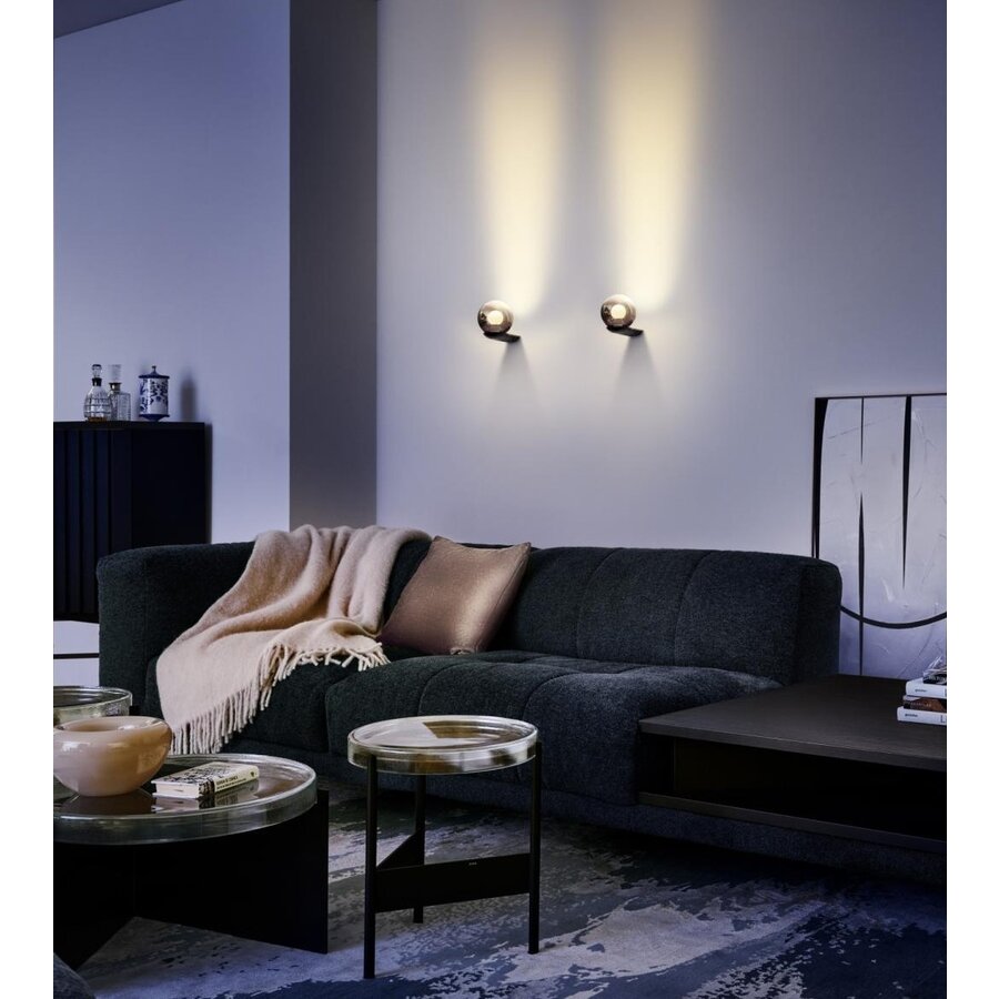 Dimbare wandlamp Luna met geïntegreerde LED