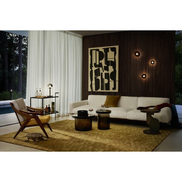 Occhio Dimbare wandlamp Luna Scura met geïntegreerde LED