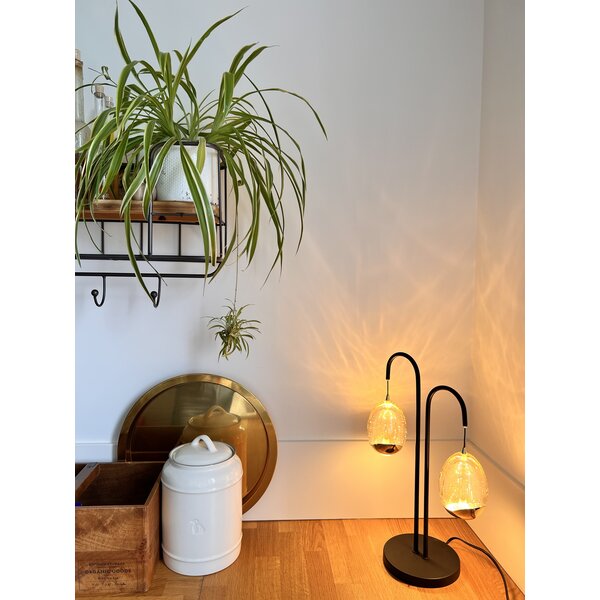 Highlight Dimbare 2-lichts tafellamp Golden Egg met geïntegreerde LED