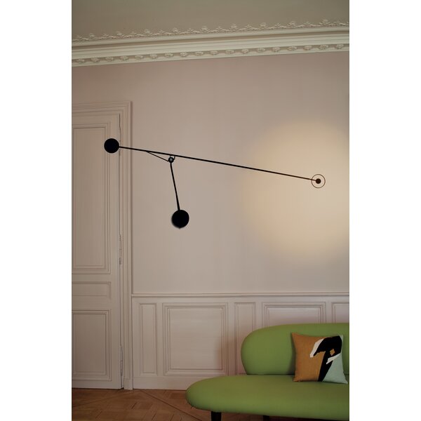 DCW Éditions Wandlamp Aaro met geïntegreerde LED