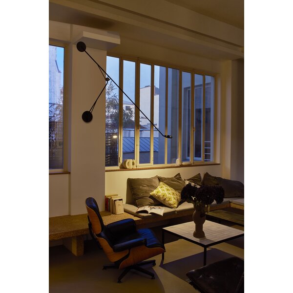 DCW Éditions Wandlamp Aaro met geïntegreerde LED