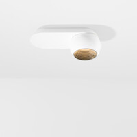 Modular Dimbare, draaibare en kantelbare 1-lichts opbouwspot Marbul met geïntegreerde LED | 2700 K