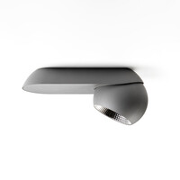 Modular Dimbare, draaibare en kantelbare 1-lichts opbouwspot Marbul met geïntegreerde LED | 2700 K