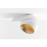 Modular Dimbare, draaibare en kantelbare 1-lichts opbouwspot Marbul met geïntegreerde LED | 2700 K