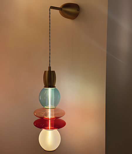 Léonor hang/wandlamp  verticale 
