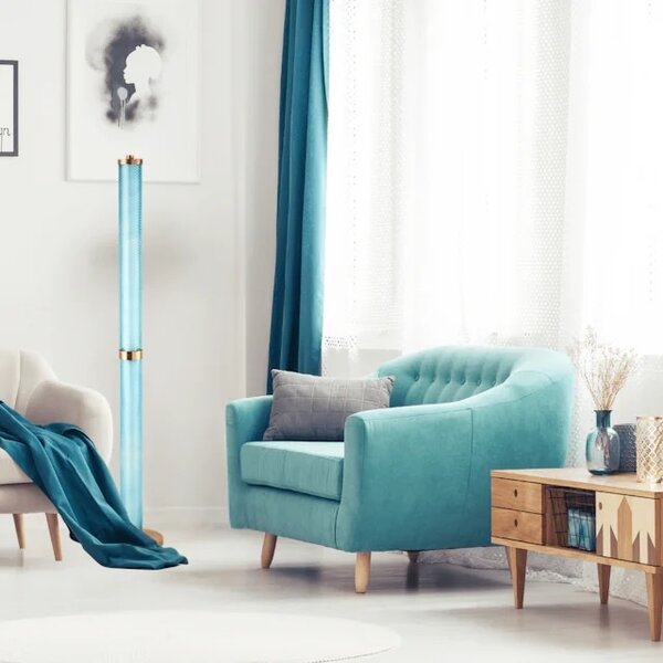 Elements Lighting Dimbare vloerlamp Tiffany Lampadaire met geïntegreerde LED