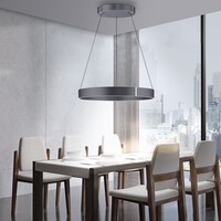 Neuhaus Pure In hoogte verstelbare en dimbare hanglamp Pure E-Clipse met geïntegreerde LED | Ø 70 cm