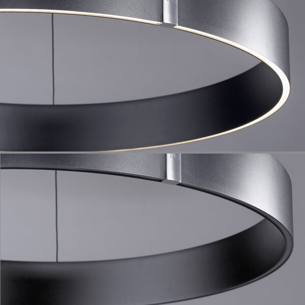 Neuhaus Pure In hoogte verstelbare en dimbare hanglamp Pure E-Clipse met geïntegreerde LED | Ø 70 cm