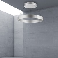 Neuhaus Pure In hoogte verstelbare en dimbare hanglamp Pure E-Clipse met geïntegreerde LED | Ø 70 cm