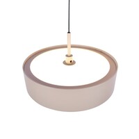 Freelight 6-lichts ovalen hanglamp Alieno met geïntegreerde LED