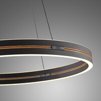Neuhaus Pure In hoogte verstelbare en dimbare hanglamp Pure E-Loop met geïntegreerde LED