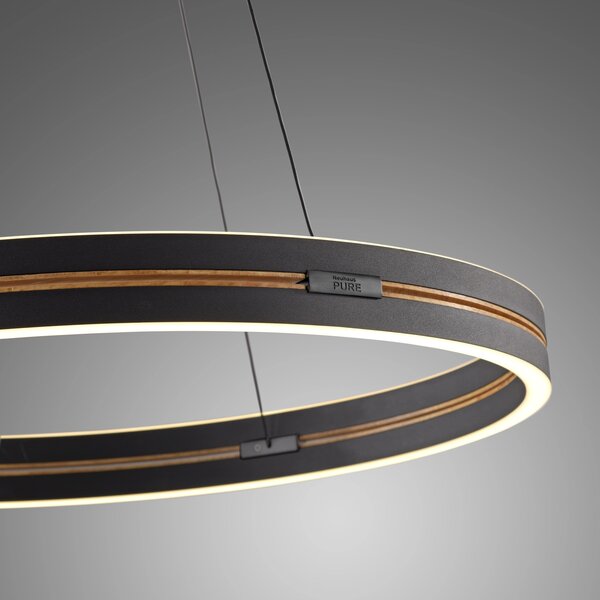 Neuhaus Pure In hoogte verstelbare en dimbare hanglamp Pure E-Loop met geïntegreerde LED