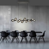 Neuhaus Pure In hoogte verstelbare en dimbare hanglamp Pure E-Popup met geïntegreerde LED