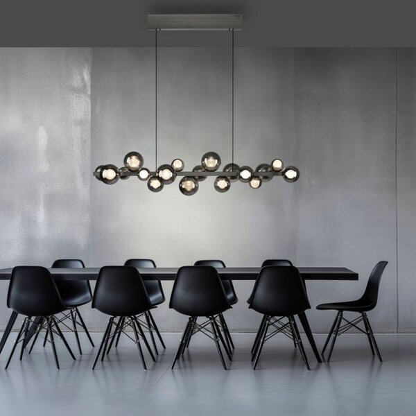 Neuhaus Pure In hoogte verstelbare en dimbare hanglamp Pure E-Popup met geïntegreerde LED