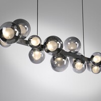 Neuhaus Pure In hoogte verstelbare en dimbare hanglamp Pure E-Popup met geïntegreerde LED