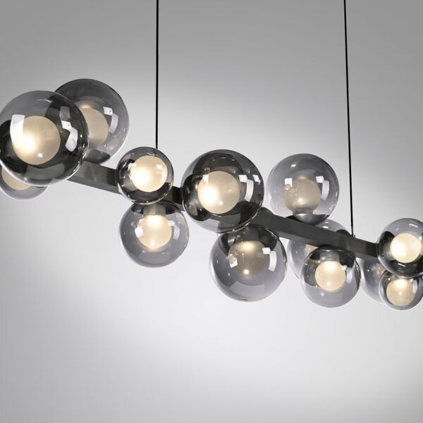 Neuhaus Pure In hoogte verstelbare en dimbare hanglamp Pure E-Popup met geïntegreerde LED