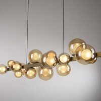 Neuhaus Pure In hoogte verstelbare en dimbare hanglamp Pure E-Popup met geïntegreerde LED