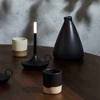 Wick by Graypants 3-staps dimbare, draagbare en oplaadbare tafellamp Wick S