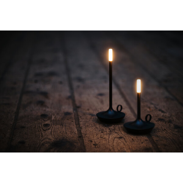 Wick by Graypants 3-staps dimbare, draagbare en oplaadbare tafellamp Wick S
