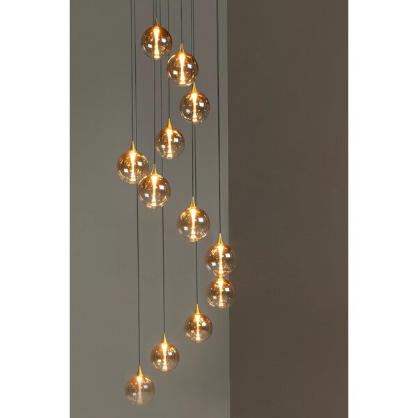 Lucide Dimbare 12-lichts hanglamp Gisela met geïntegreerde LED