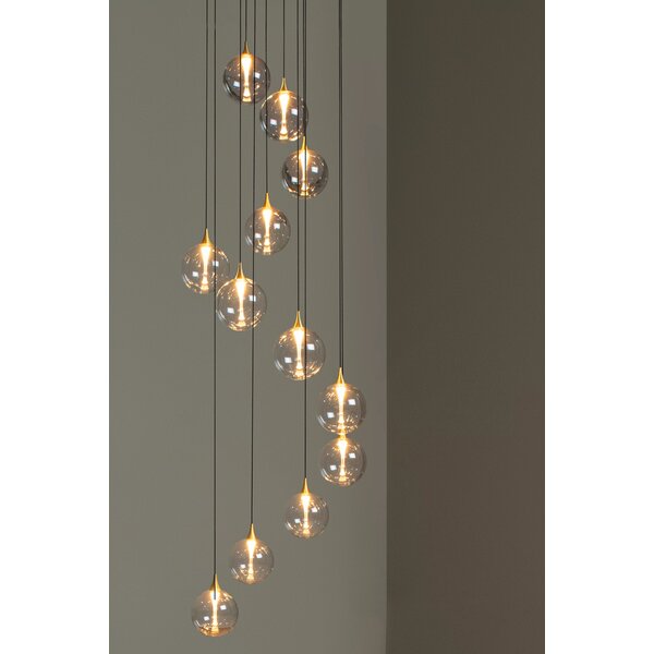Lucide Dimbare 12-lichts hanglamp Gisela met geïntegreerde LED