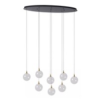 Lucide Dimbare 8-lichts hanglamp Gisela met geïntegreerde LED