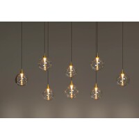 Lucide Dimbare 8-lichts hanglamp Gisela met geïntegreerde LED