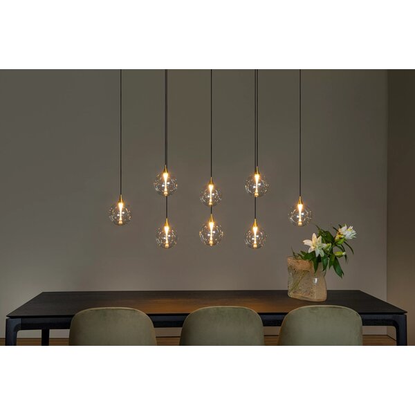 Lucide Dimbare 8-lichts hanglamp Gisela met geïntegreerde LED
