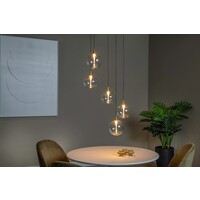 Lucide Dimbare 5-lichts hanglamp Gisela met geïntegreerde LED