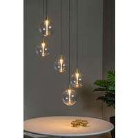 Lucide Dimbare 5-lichts hanglamp Gisela met geïntegreerde LED