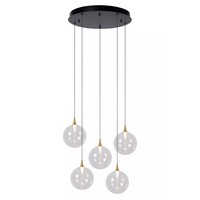 Lucide Dimbare 5-lichts hanglamp Gisela met geïntegreerde LED
